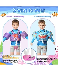 Aofar Swim Vest Floaties Kids Puddle Jumper Arm Wings Beach Pool