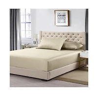 Low Profile Fitted Sheet (7-10 Inches) 100% Cotton Sateen Usa