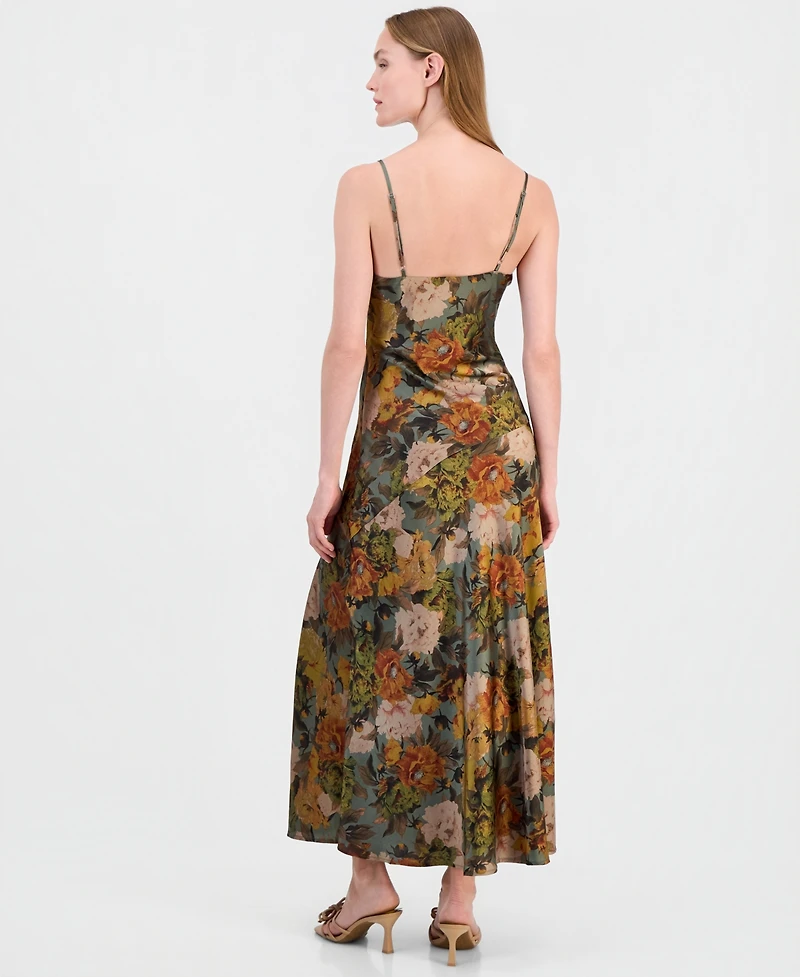 Lulus Juniors' Carreta Midi Slip Dress