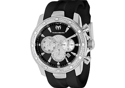 TechnoMarine Men's Tm-621009 UF6 Quartz 3 Hand Mother of Pearl Dial Watch