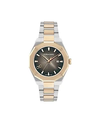 Ferragamo Men's Edge Two-Tone Stainless Steel Bracelet Watch 40mm