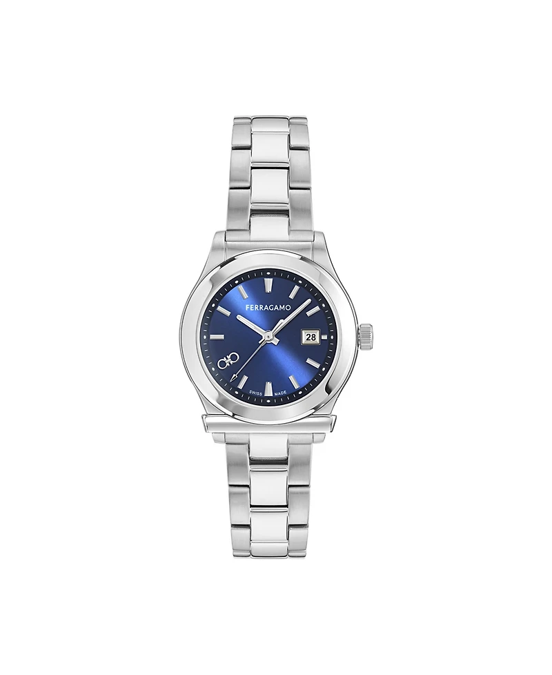 Ferragamo Women's 1927 Silver Stainless Steel Bracelet Watch 33mm