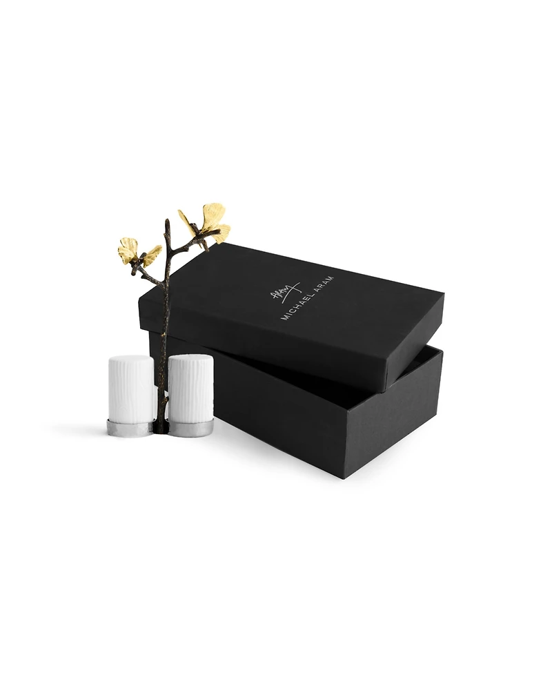 Butterfly Ginkgo Salt and Pepper Shaker