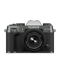 Fujifilm X-T50 Mirrorless Camera with Xc 15-45mm f/3.5-5.6 Ois Pz Lens with Universal Lens Cap Tether