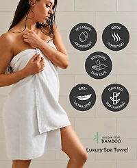 BedVoyage Viscose from Bamboo 6-Piece Spa Bath Towel Set