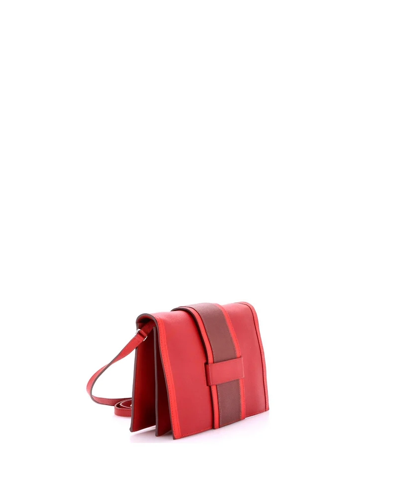 Pre-Owned HERMES H Passant Clutch Shoulder Bag Evercolor