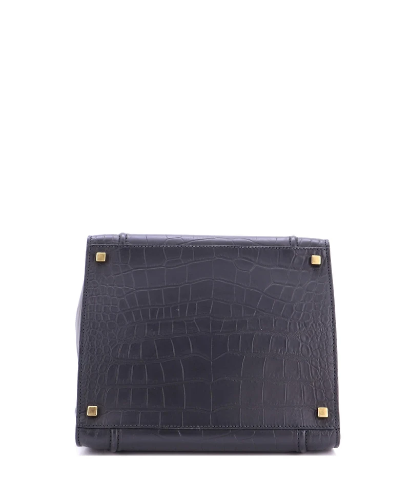 Pre-Owned Celine Medium Phantom Bag Embossed Leather