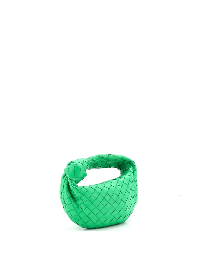 Pre-Owned Bottega Veneta Mini Bv Jodie Hobo Intrecciato Nappa