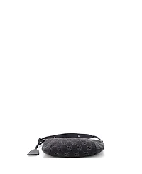 Pre-Owned Gucci Small Horsebit Slim Shoulder Bag Gg Denim with Leather