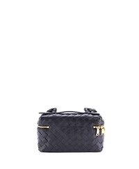 Pre-Owned Bottega Veneta Bang Bang Vanity Case Intrecciato Leather