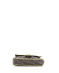 Pre-Owned Fendi Medium Baguette Nm Bag Zucca Canvas