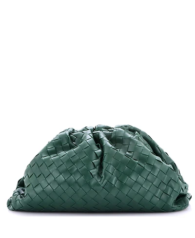 Pre-Owned Bottega Veneta The Pouch Intrecciato Nappa
