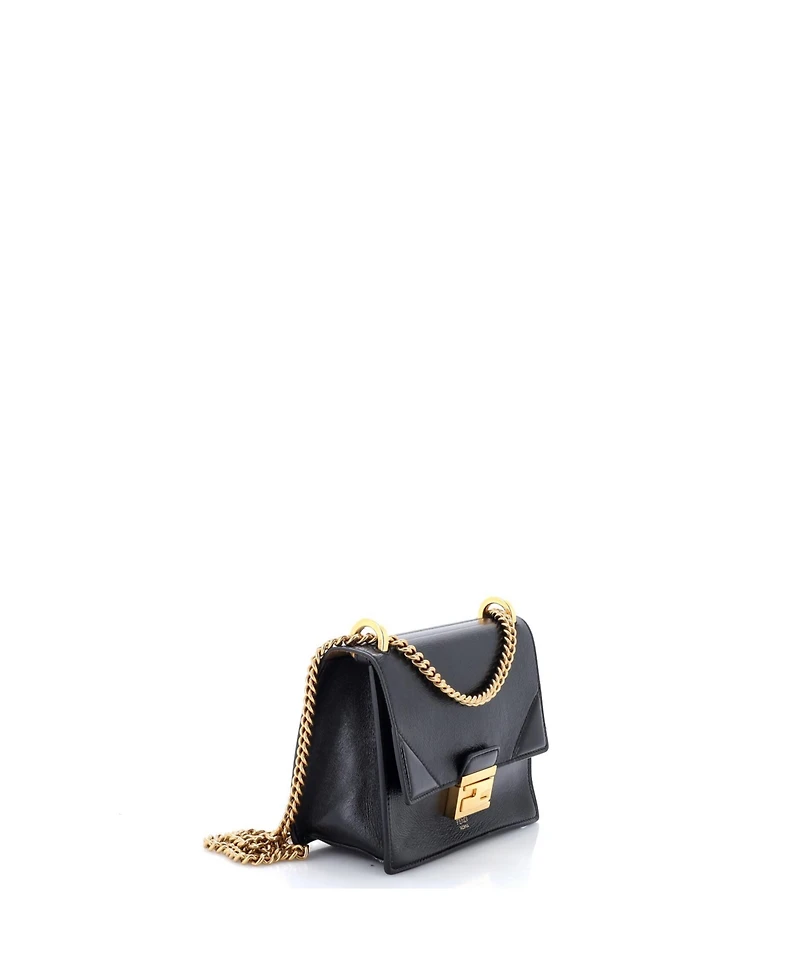 Pre-Owned Fendi Small Kan U Shoulder Bag Leather