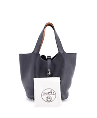 Pre-Owned HERMES Gm Eclat Picotin Lock Bag Clemence
