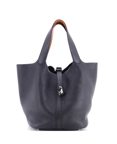 Pre-Owned HERMES Gm Eclat Picotin Lock Bag Clemence