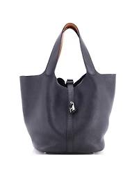 Pre-Owned HERMES Gm Eclat Picotin Lock Bag Clemence