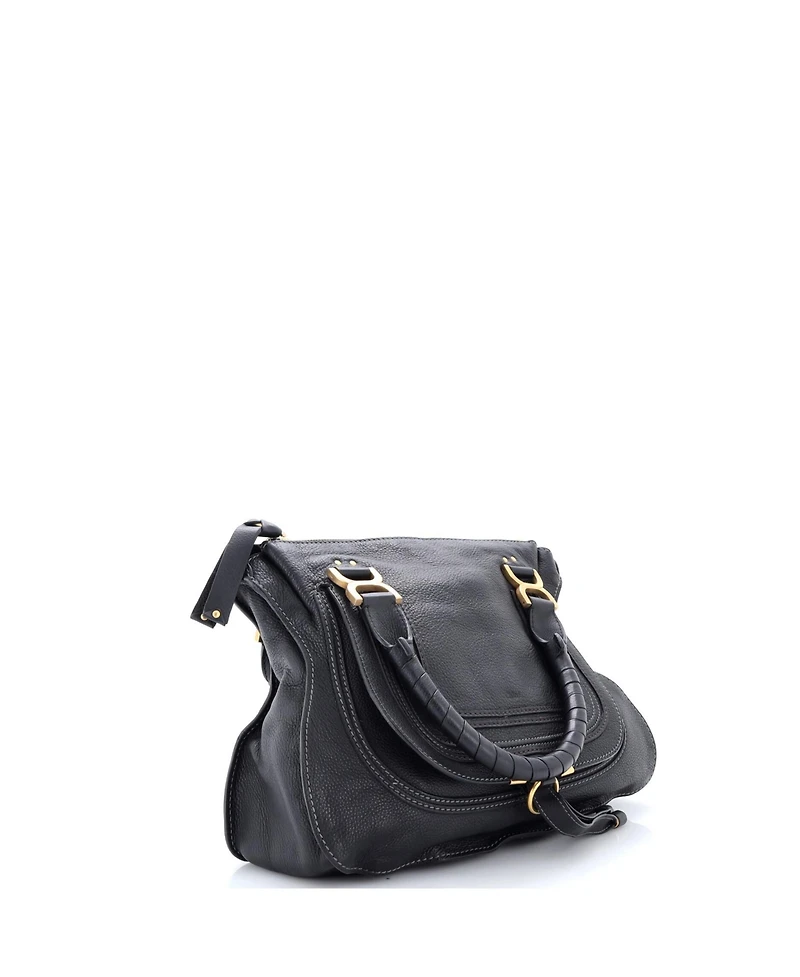 Pre-Owned Chloe Medium Marcie Shoulder Bag Leather