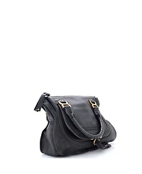 Pre-Owned Chloe Medium Marcie Shoulder Bag Leather