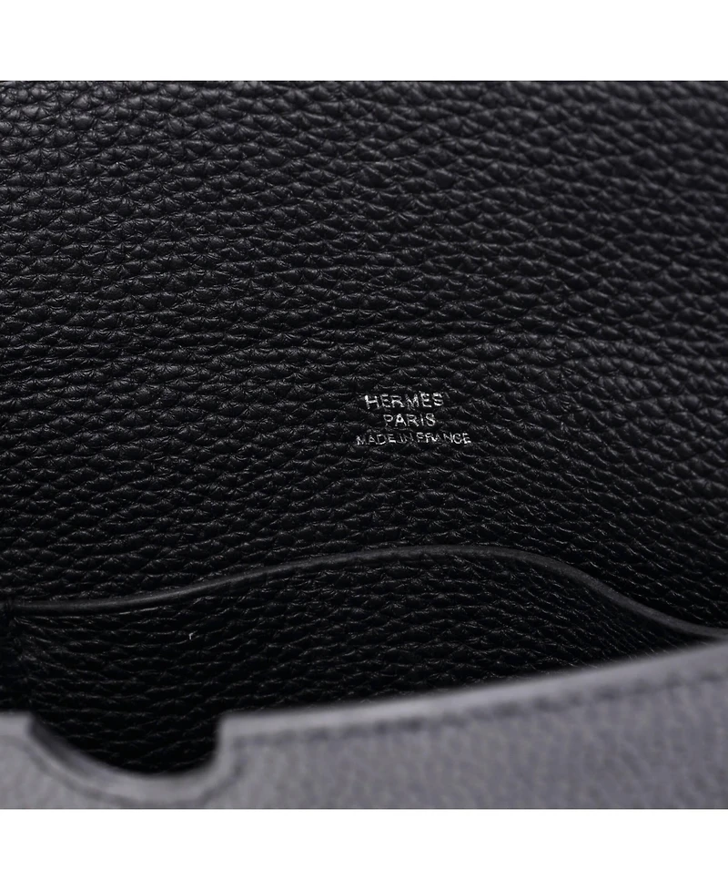 Pre-Owned HERMES Videpoches Bag with Multicolor Strap Togo
