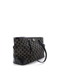 Pre-Owned Gucci Medium Ophidia Shopping Tote Gg Denim