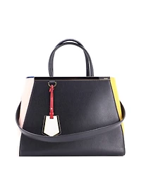 Pre-Owned Fendi Medium 2Jours Bag Leather