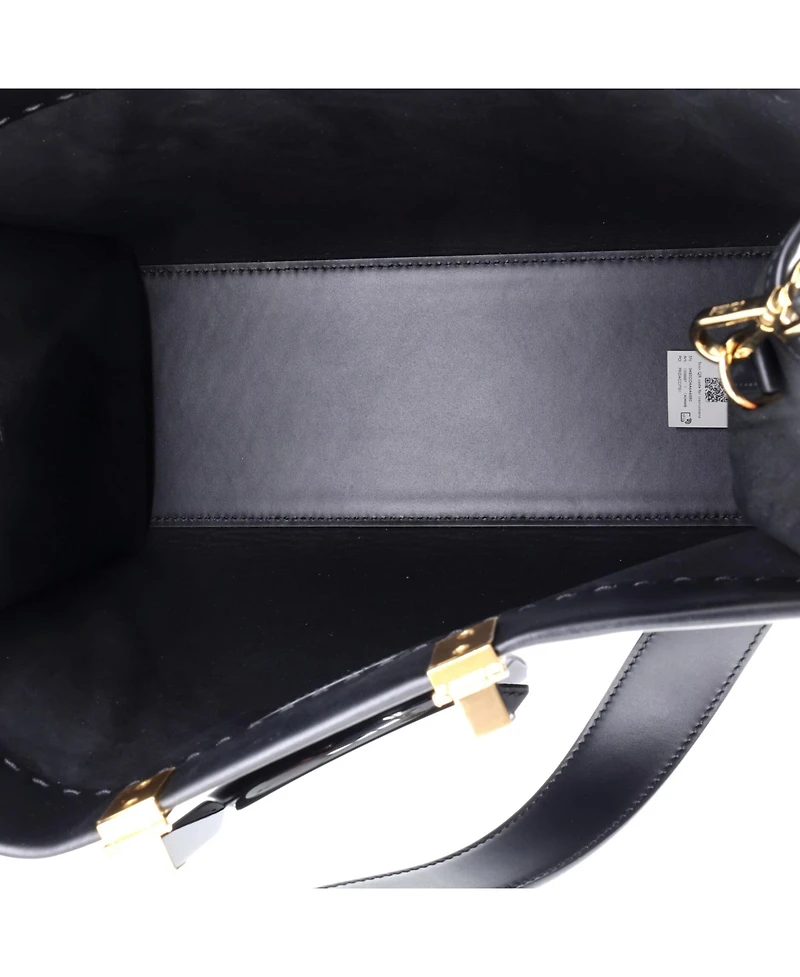 Pre-Owned Fendi Medium x Versace Fendace Convertible Sunshine Shopper Tote Printed Leather