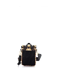Pre-Owned Fendi Mini x Versace Fendace Fendiness Backpack Printed Zucca Nylon