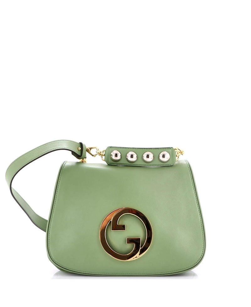 Pre-Owned Gucci Medium Blondie Nm Handle Bag Leather