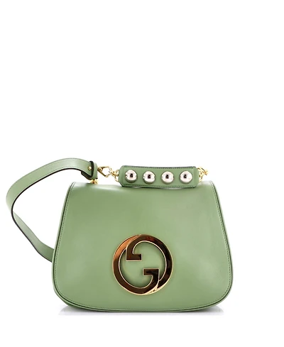 Pre-Owned Gucci Medium Blondie Nm Handle Bag Leather