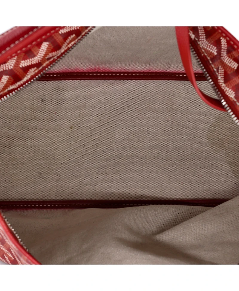 Pre-Owned Goyard Boheme Hobo Coated Canvas