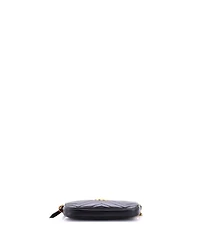 Pre-Owned Gucci Mini Gg Marmont Chain Crossbody Bag Matelasse Leather