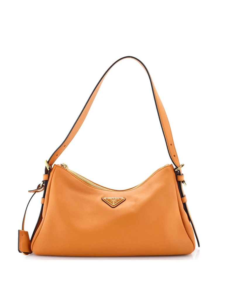 Pre-Owned Prada Medium Aimee Shoulder Bag Leather