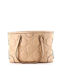 Pre-Owned Gucci Medium Ophidia Open Tote Gg Matelasse Leather