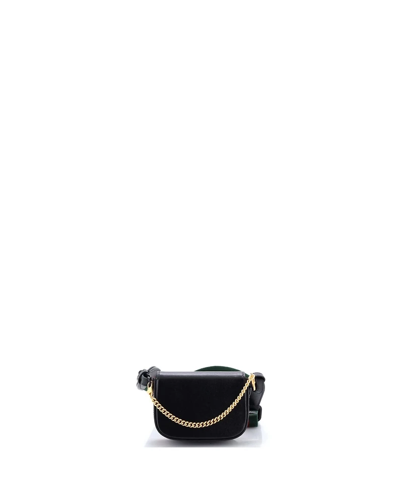Pre-Owned Gucci Super Mini Horsebit 1955 Shoulder Bag Leather
