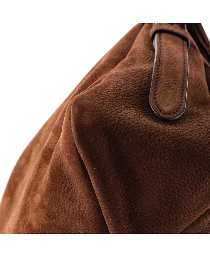 Pre-Owned Prada Large Aimee Shoulder Bag Nubuck