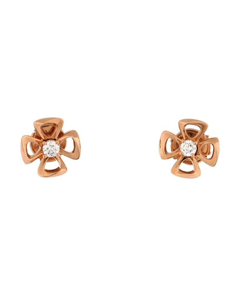 Pre-Owned Bvlgari Fiorever Stud Earrings