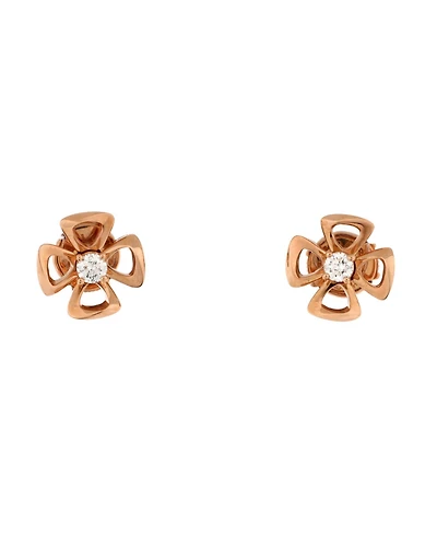 Pre-Owned Bvlgari Fiorever Stud Earrings