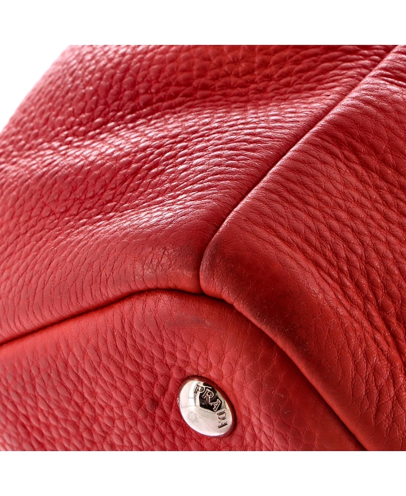 Pre-Owned Prada Medium Convertible Shopping Tote Vitello Daino
