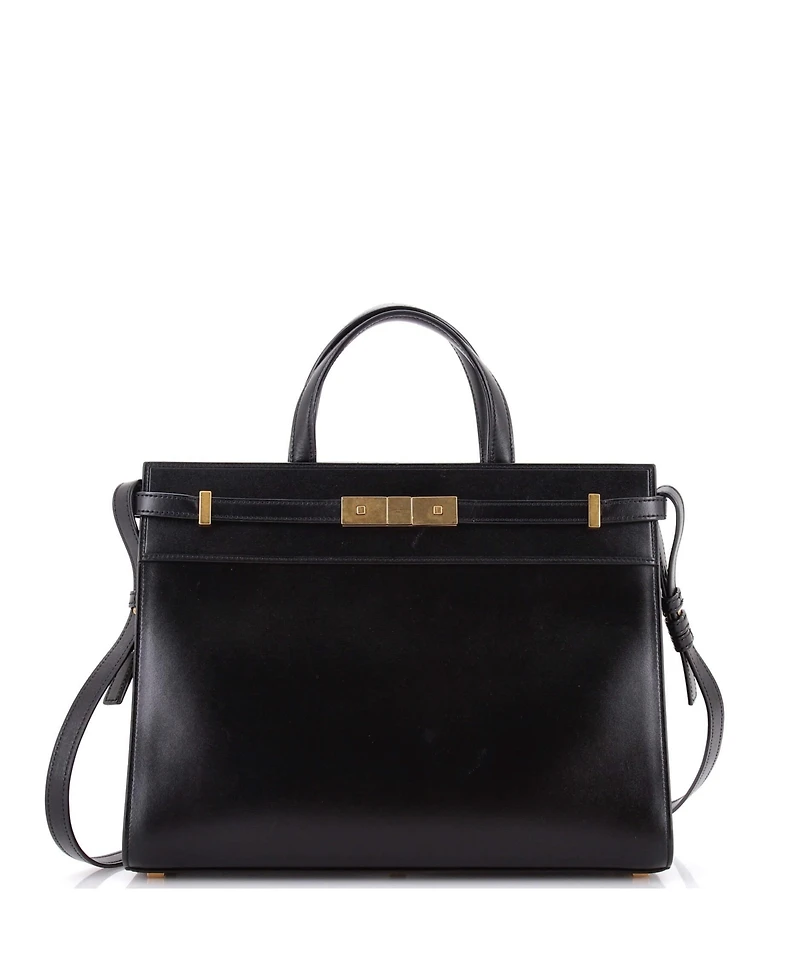 Pre-Owned Saint Laurent Small Manhattan Tote Leather