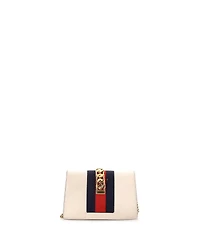 Pre-Owned Gucci Super Mini Sylvie Chain Shoulder Bag Leather