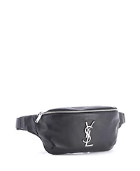 Pre-Owned Saint Laurent Classic Monogram Belt Bag Leather