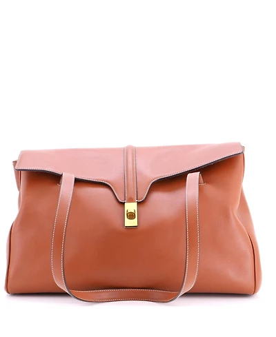 Pre-Owned Celine Large Soft 16 Bag Smooth Calfskin