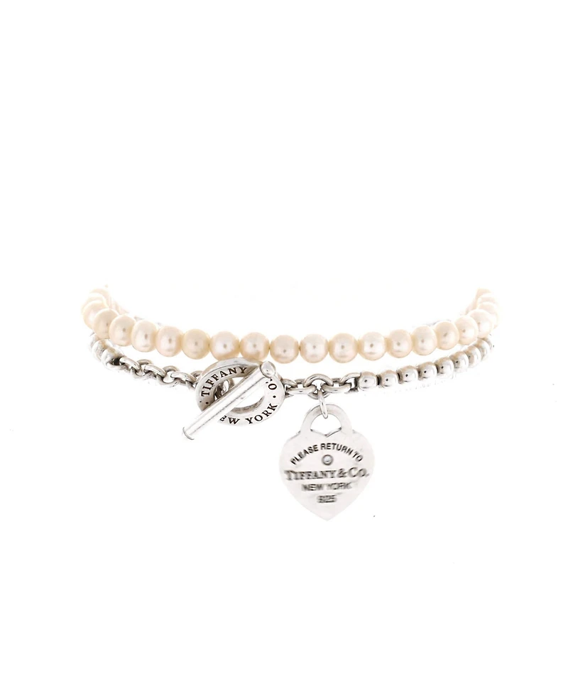 Pre-Owned Tiffany & Co Return To Tiffany Wrap Bead Bracelet