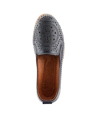 Spring Step Ingrid Women's Loafer with Laser-Cut Detail