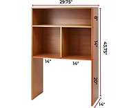 DormCo Yak About It Extra Depth Cube Dorm Desk Bookshelf