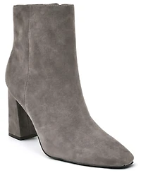 Nine West Women's Reraye Flared Block Heel Ankle Booties