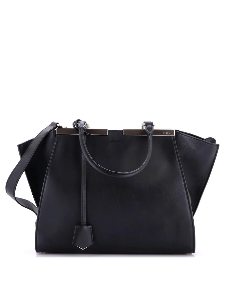 Pre-Owned Fendi Petite 3Jours Bag Leather
