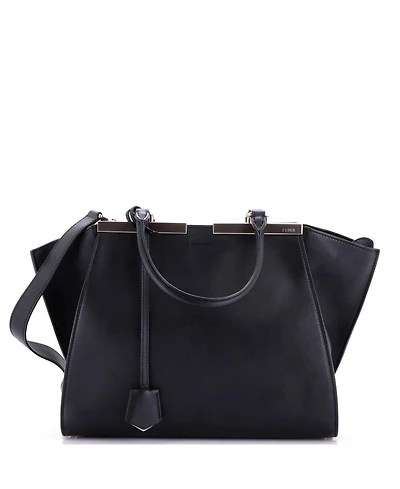 Pre-Owned Fendi Petite 3Jours Bag Leather