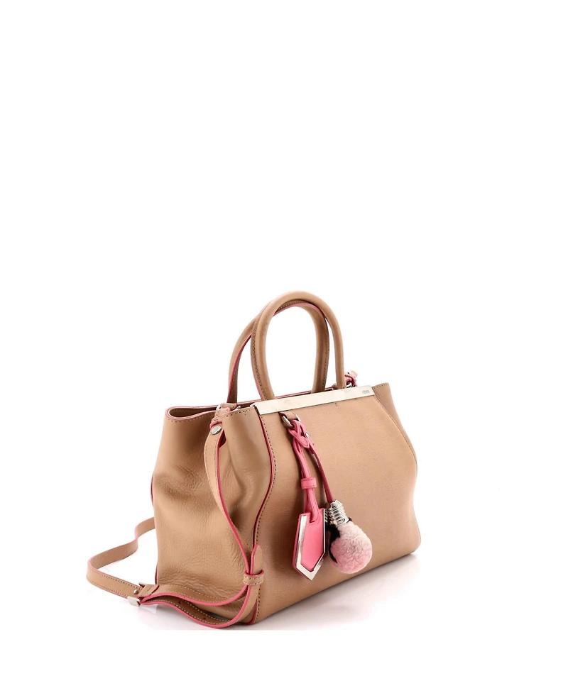 Pre-Owned Fendi Petite 2Jours Bag Leather
