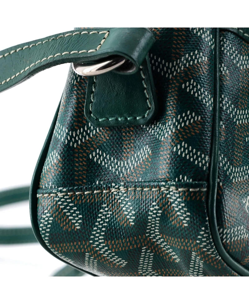 Pre-Owned Goyard Cap Vert Bag Coated Canvas